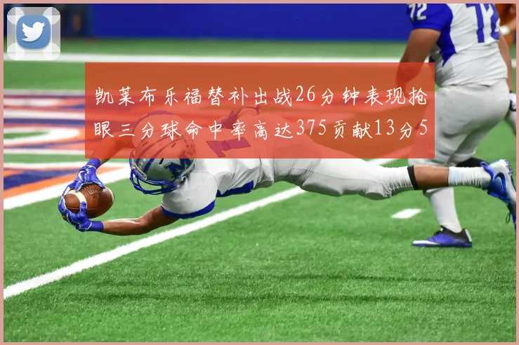 凯莱布乐福替补出战26分钟表现抢眼三分球命中率高达375贡献13分5板4助